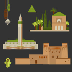 Morocco. .Vector illustration