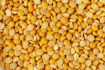 dry pea textured food background