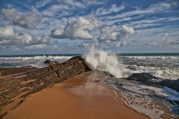 Beach at Luquillo, Puerto Rico