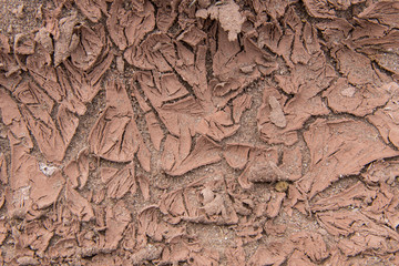 Cracked Dry Top Soil with Sand