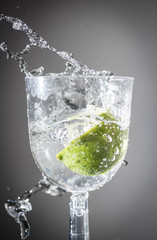 Lime in Water