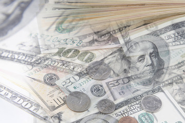 American coins and banknotes