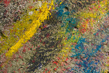 Fototapeta na wymiar Wall, background - abstract texture colors
