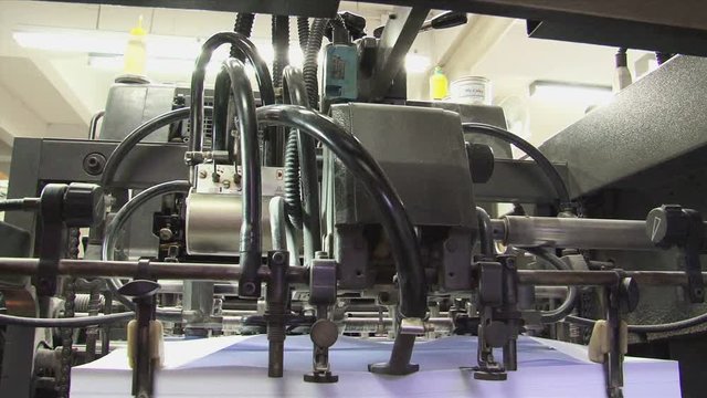 Printing Press Close Up 2