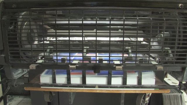 Printing Press Close Up 5