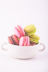 Colorful French Macarons