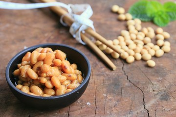 salted soy beans