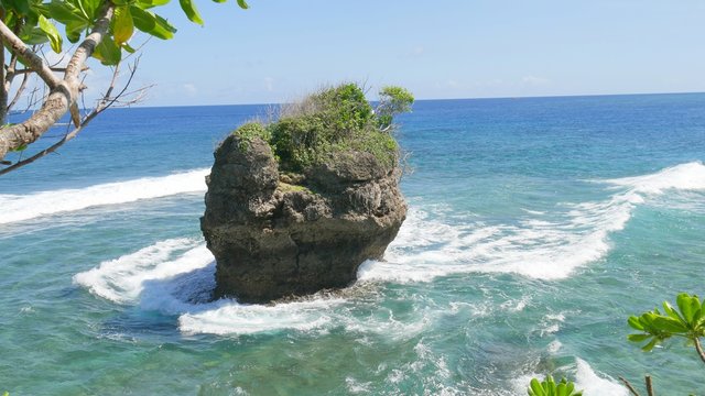 Last Islet, Cape San Agustin, Davao Oriental, Philippines  The very last island at Cape San Agustin, past the three lighthouses at the southernmost barangay of Governor Generoso, Davao Oriental