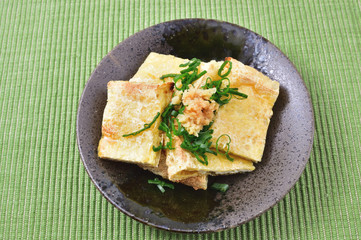油揚げの焼き物