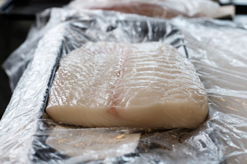 Fresh fish in fish  market