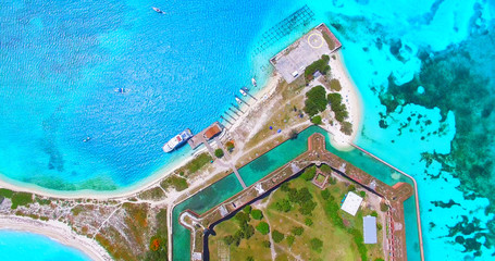 Dry Tortugas National Park, Fort Jefferson. Florida. USA. 