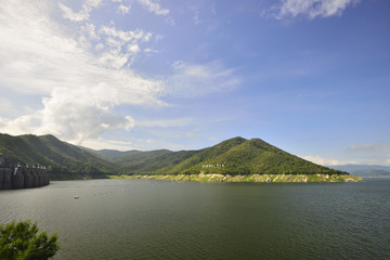 Bhumibhol dam of thailand