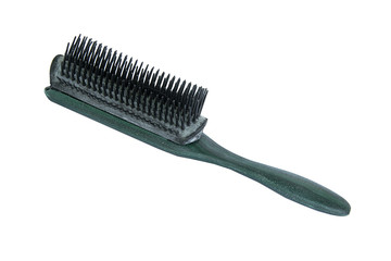 Combs,Hair brush on a white background.