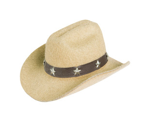 cowboy hat isolated.