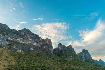 Fototapeta premium Landscape of Khao Sam Roi Yot national park.