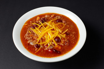Chili con carne. Mexican food. Mexican cuisine.