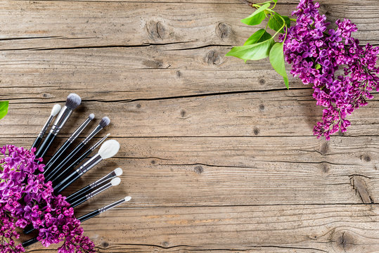 Natürliche Kosmetik, Naturkosmetik, Pinsel, Make-up