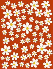 Fototapeta na wymiar colorful spring flowers vector illustration