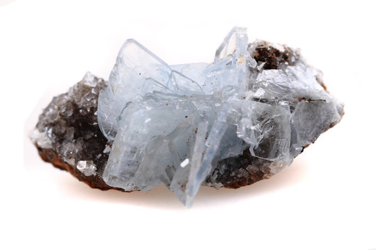baryte mineral isolated