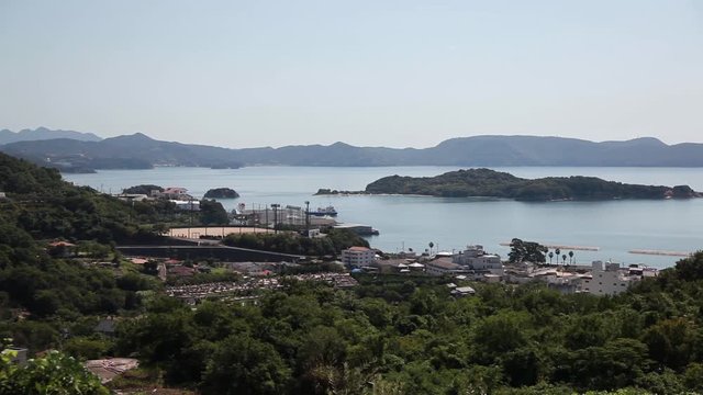 島が見える風景