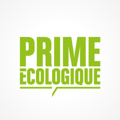 prime écologique