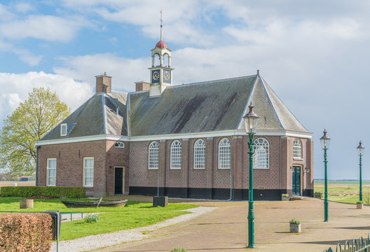 The Church at the Island of Schokland in Flevoland, The Netherlands