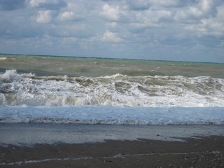 волна, шторм, море