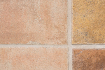 Floor tile close up