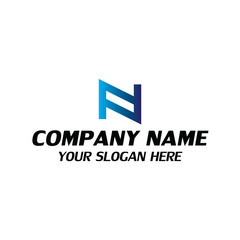 nn logo blue gradation