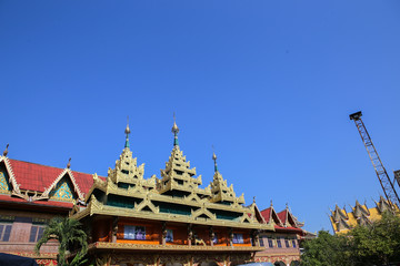 Naklejka premium Świątynie w Tajlandii