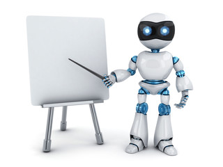 Robot e-learning and board