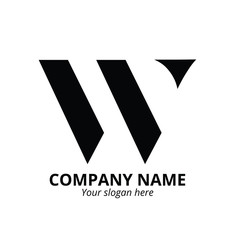 Monogram letter W logo