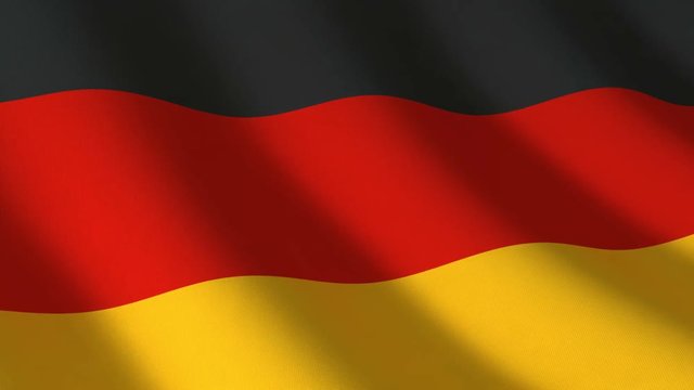 Flag germany, seamless loop