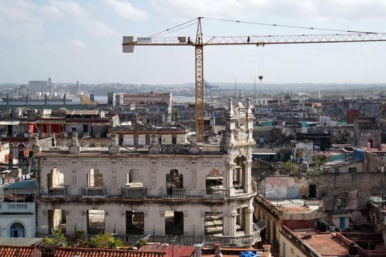 Roofs in Havana