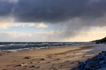  Strand Miedzywodzie Westpommern Ostsee