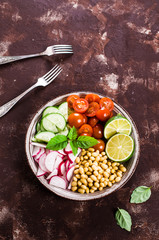 Salad of white beans