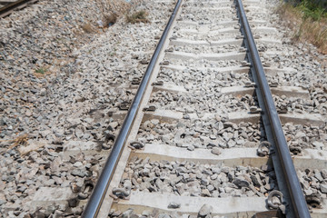 Obraz premium Railroad tracks