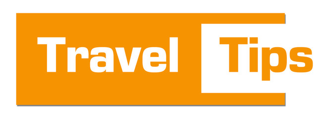 Travel Tips Orange Stripe Bar 