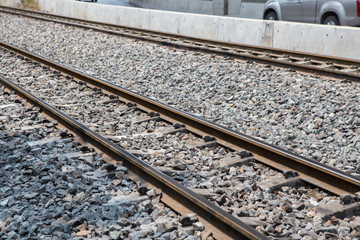 Fototapeta premium Railroad tracks