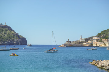 Fototapeta na wymiar Bucht von Port de Soller - Mallorca