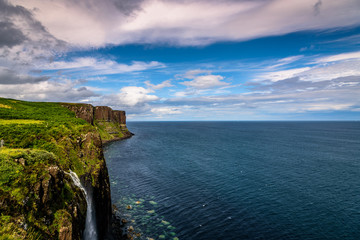 Steilk&uuml;ste auf der Insel Sky
