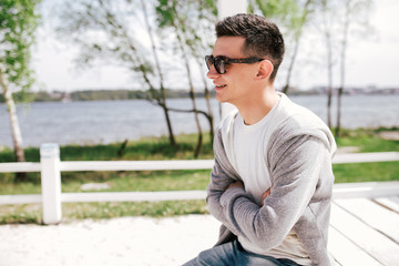 Obraz premium Outdoor men's fashion