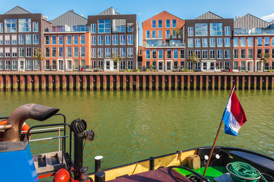 Contemporary houses in Dordrecht, The Netherlands