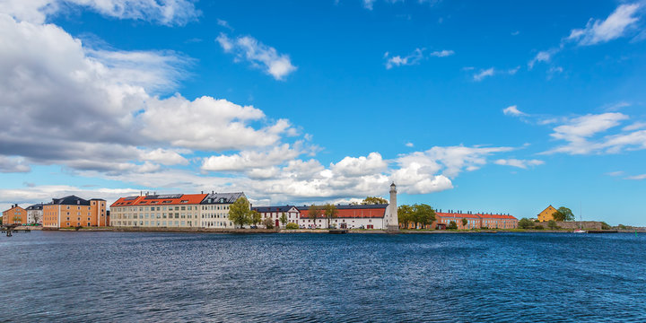 Stumholmen island in the Swedish city of Karlskrona