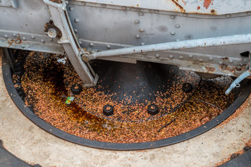 Old cannon decommissioned base