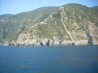five lands view from the boat
