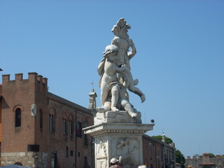 Fototapeta na wymiar Pisa monuments view