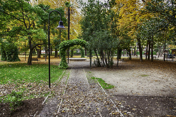 Natural park in the city