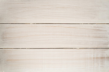 White wood texture background/top view