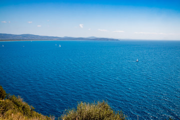Sur la presqu’ile du Mont Argentario en Toscane